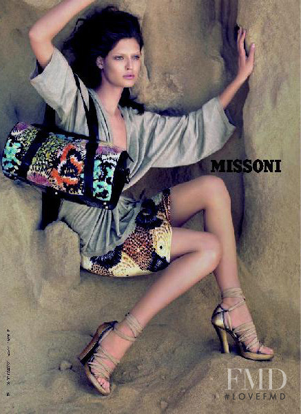 Bianca Balti featured in  the Missoni advertisement for Autumn/Winter 2007