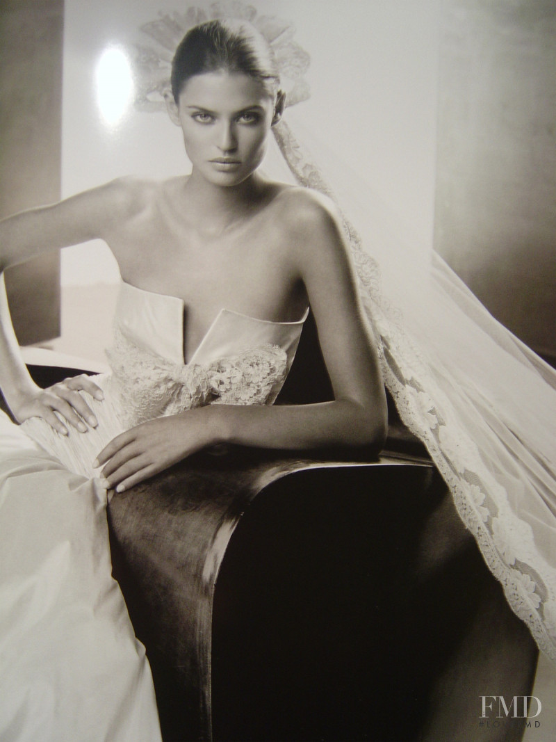 Bianca Balti featured in  the Valentino Sposa catalogue for Spring/Summer 2007