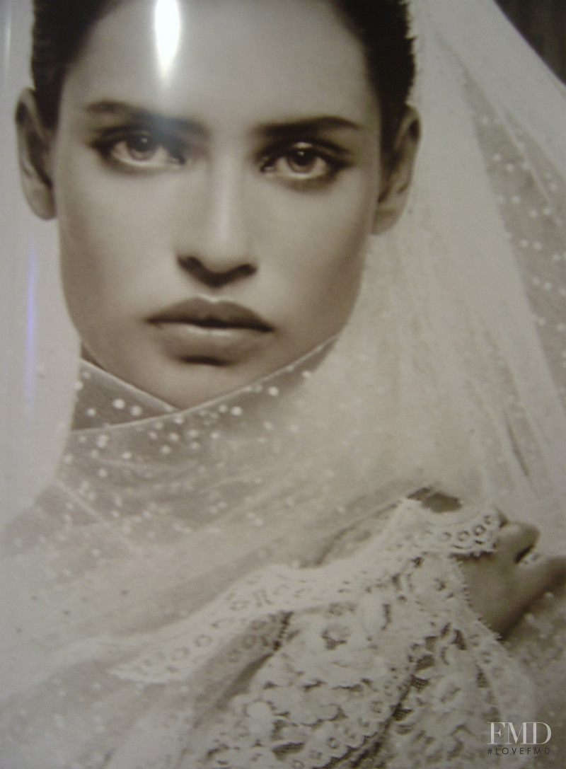 Bianca Balti featured in  the Valentino Sposa catalogue for Spring/Summer 2007