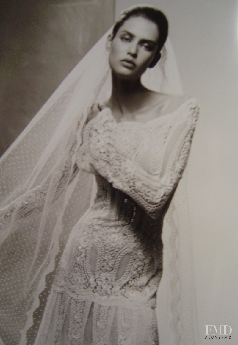 Bianca Balti featured in  the Valentino Sposa catalogue for Spring/Summer 2007