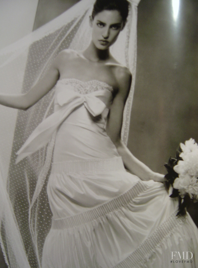 Bianca Balti featured in  the Valentino Sposa catalogue for Spring/Summer 2007