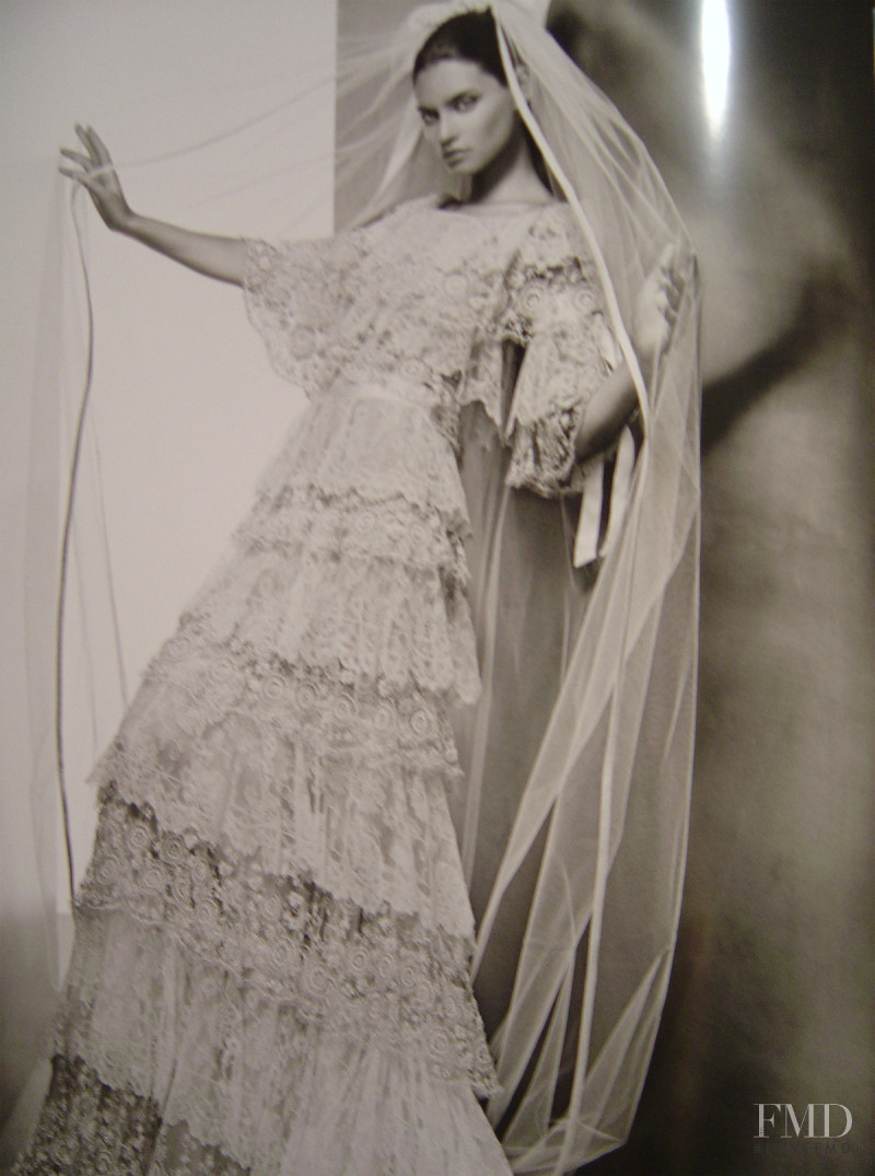 Bianca Balti featured in  the Valentino Sposa catalogue for Spring/Summer 2007