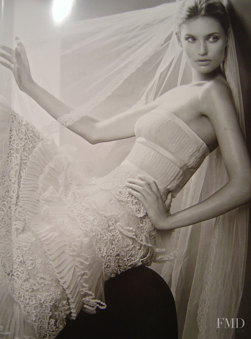 Bianca Balti featured in  the Valentino Sposa catalogue for Spring/Summer 2007