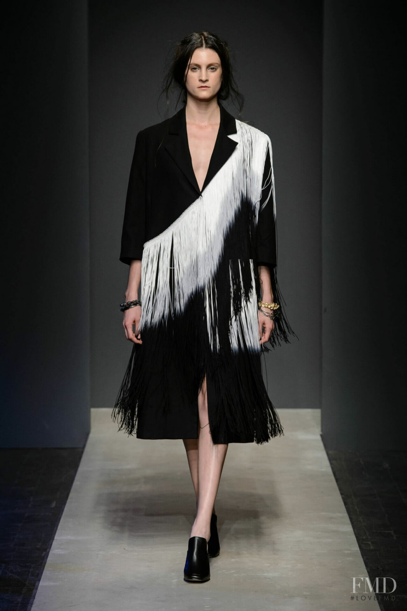 Cecile Canepa featured in  the Greta Boldini fashion show for Spring/Summer 2017