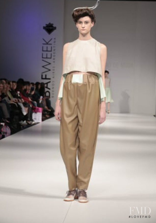 Cecile Canepa featured in  the Schang-Viton fashion show for Spring/Summer 2013