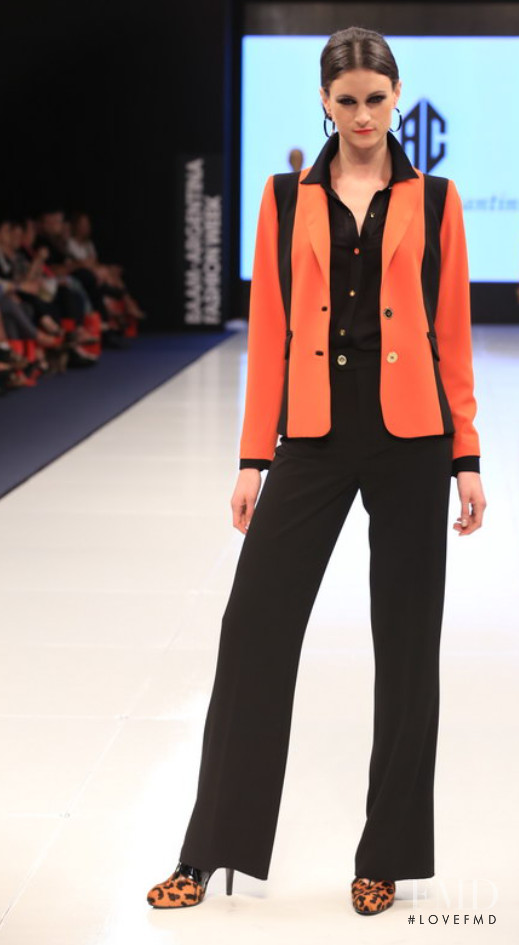 Cecile Canepa featured in  the Adriana Constantini fashion show for Autumn/Winter 2015