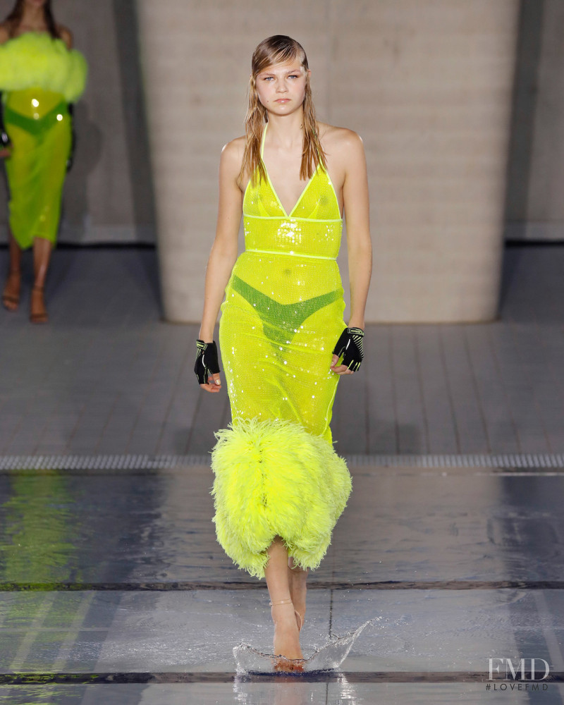Deirdre Firinne featured in  the David Koma fashion show for Spring/Summer 2022