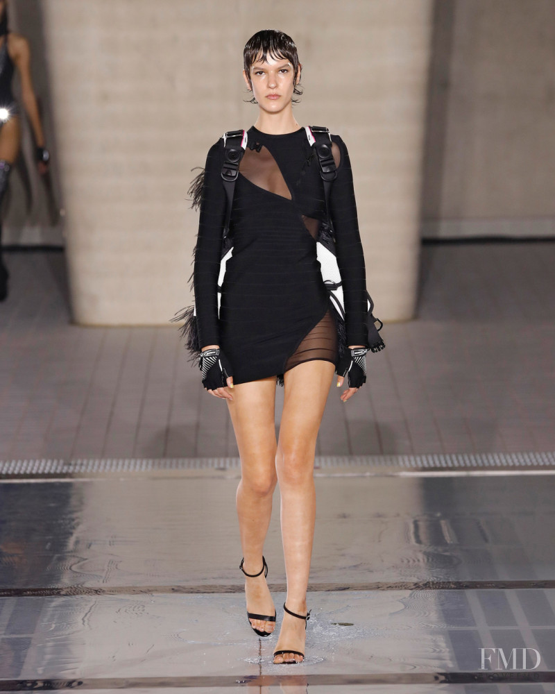 Romi Peled featured in  the David Koma fashion show for Spring/Summer 2022