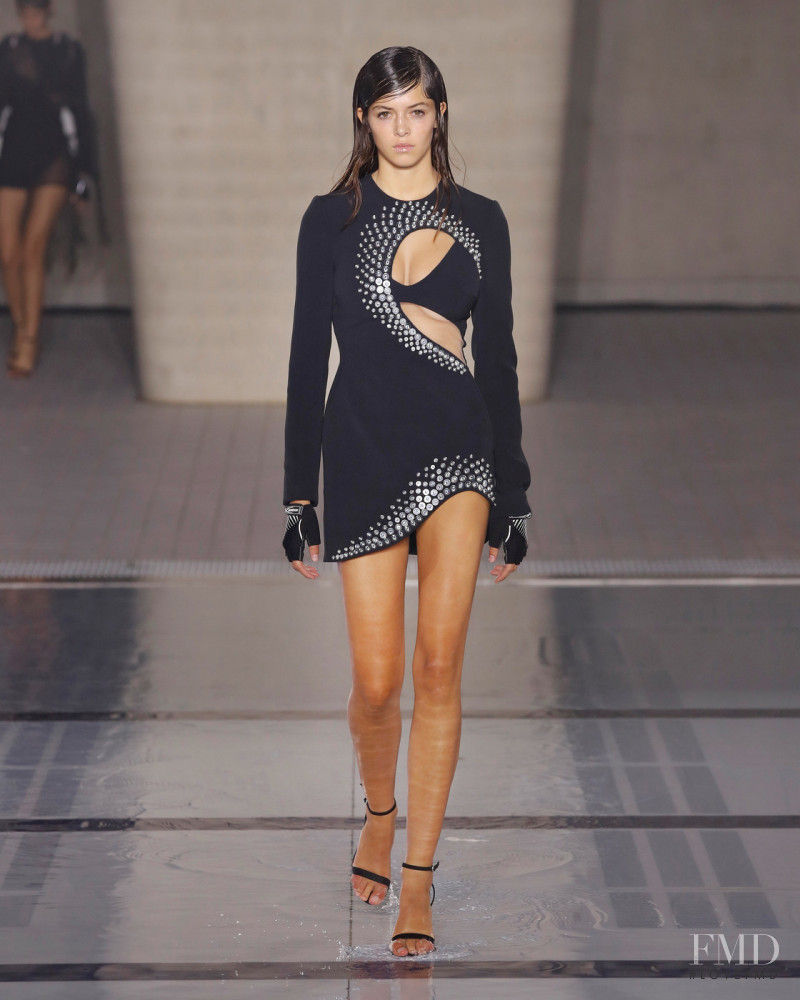 Maria Miguel featured in  the David Koma fashion show for Spring/Summer 2022