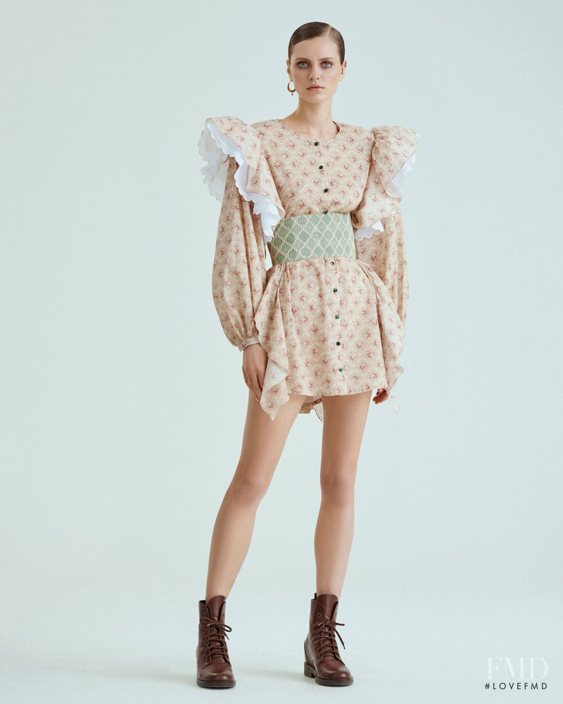 Natalia Bulycheva featured in  the Ulyana Sergeenko lookbook for Spring/Summer 2020