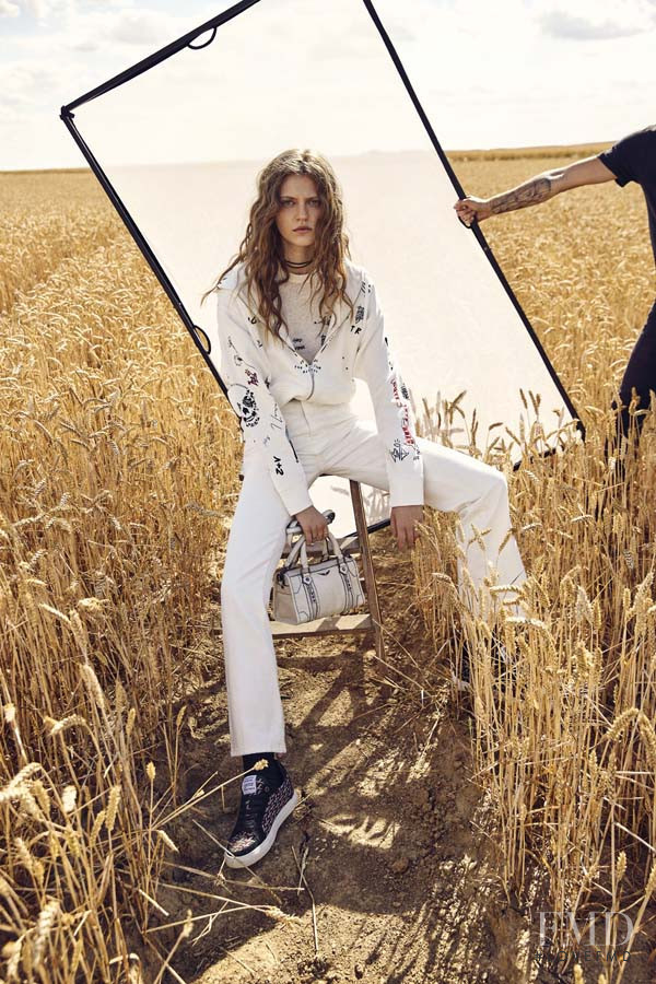 Natalia Bulycheva featured in  the Zadig & Voltaire lookbook for Spring/Summer 2021