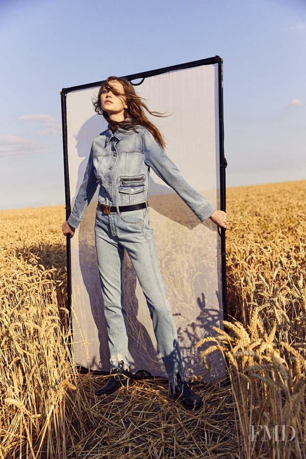 Natalia Bulycheva featured in  the Zadig & Voltaire lookbook for Spring/Summer 2021