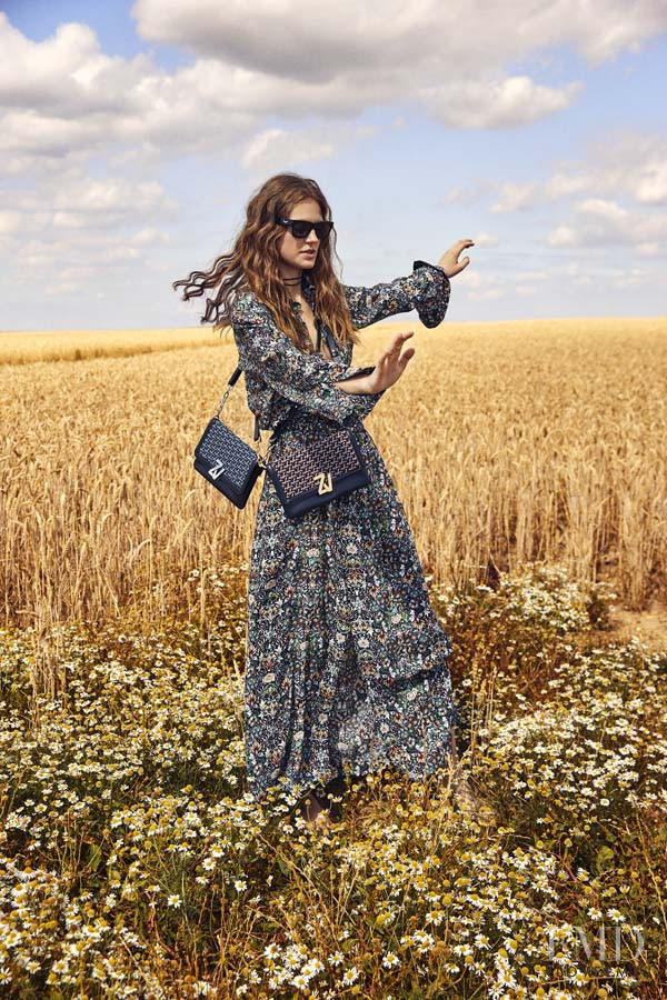 Natalia Bulycheva featured in  the Zadig & Voltaire lookbook for Spring/Summer 2021