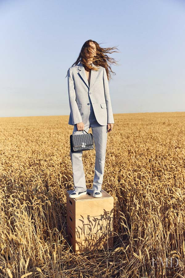 Natalia Bulycheva featured in  the Zadig & Voltaire lookbook for Spring/Summer 2021