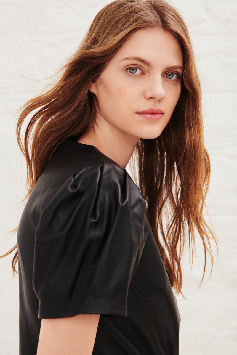 Natalia Bulycheva featured in  the ba&sh catalogue for Spring/Summer 2021