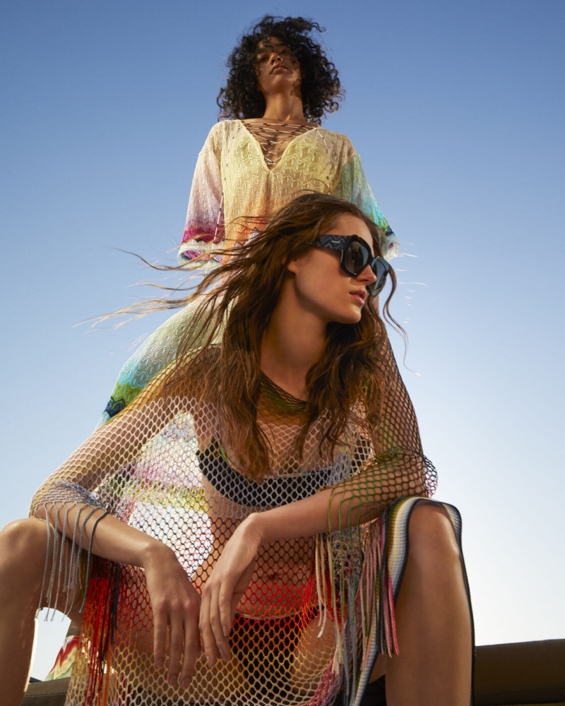 Natalia Bulycheva featured in  the Missoni lookbook for Spring/Summer 2022