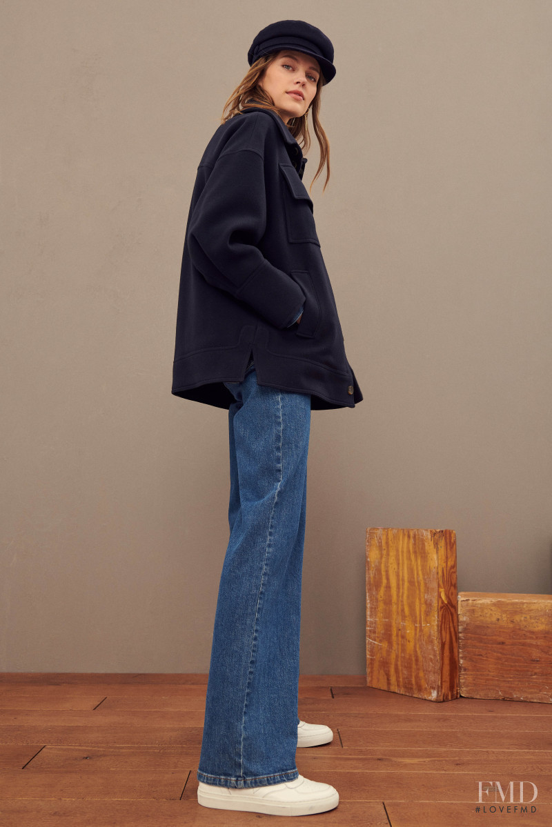 Natalia Bulycheva featured in  the ba&sh catalogue for Winter 2020