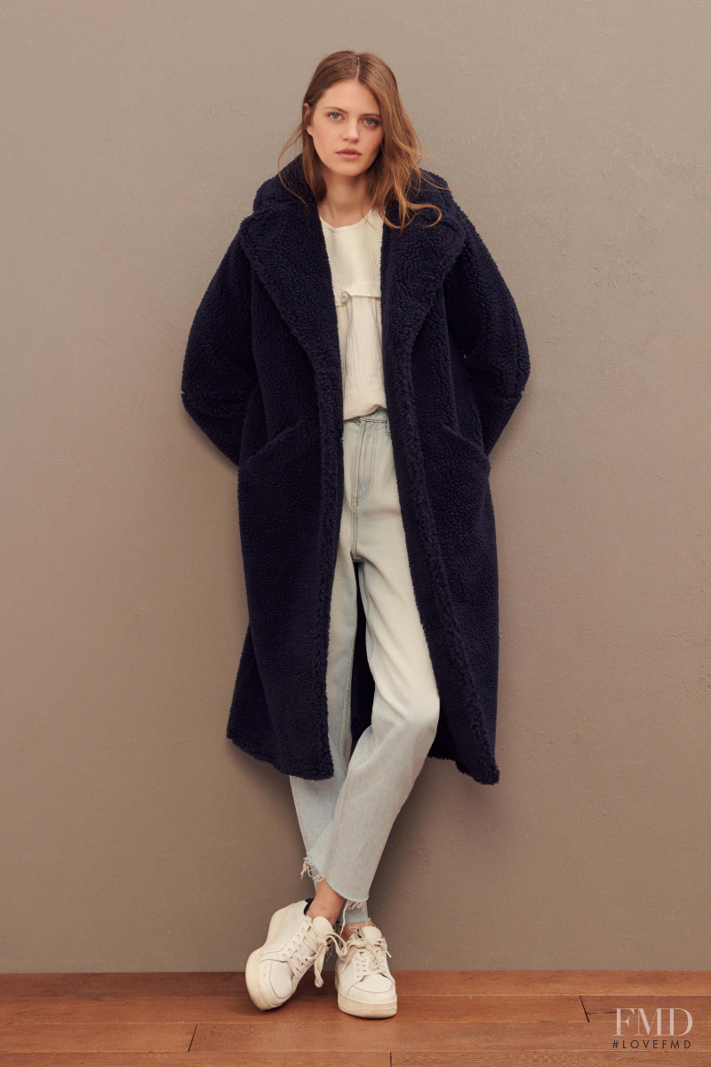 Natalia Bulycheva featured in  the ba&sh catalogue for Winter 2020