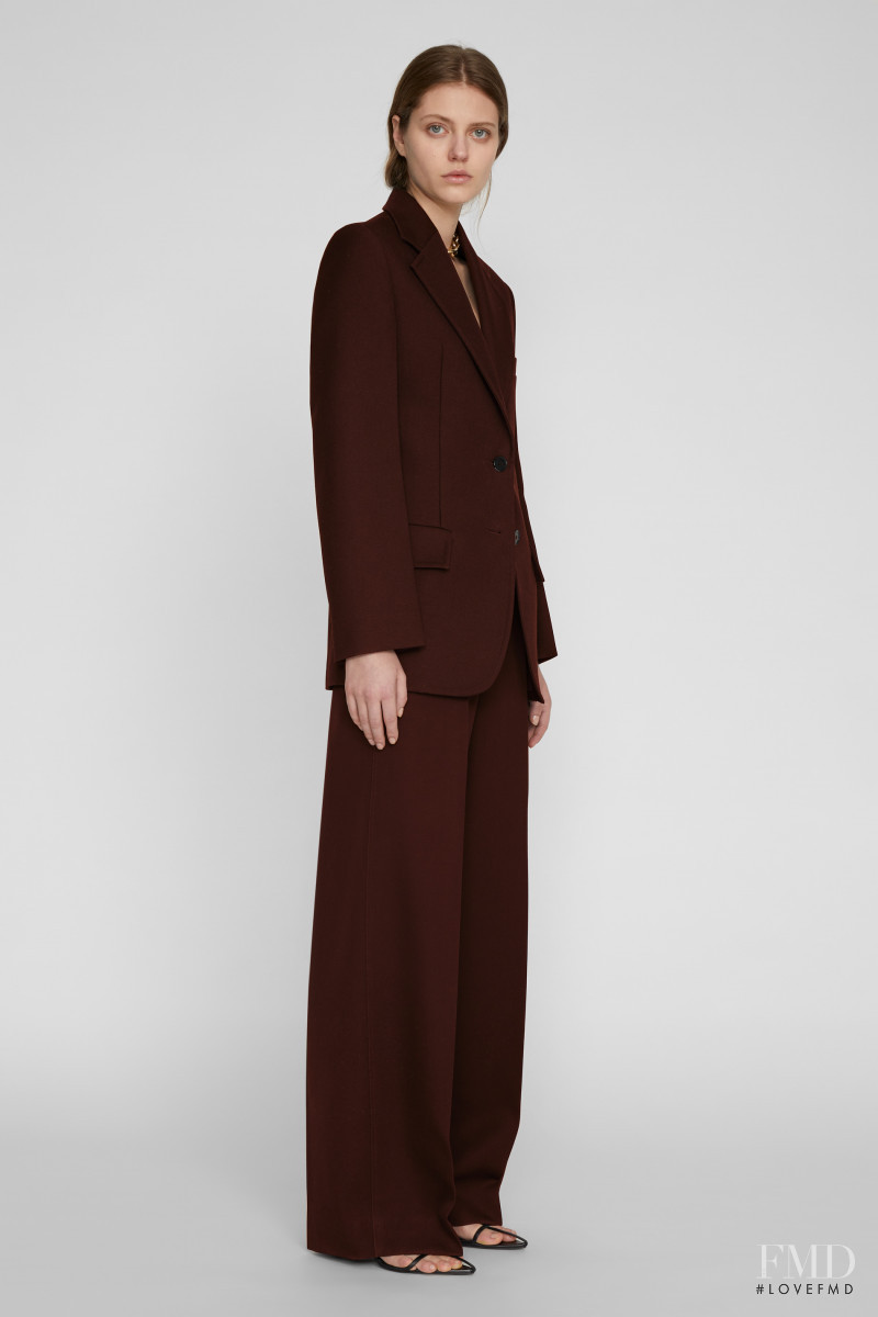 Natalia Bulycheva featured in  the Jil Sander catalogue for Autumn/Winter 2020