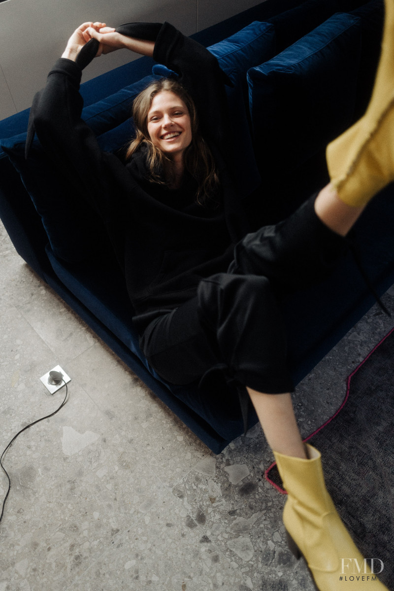 Natalia Bulycheva featured in  the Zadig & Voltaire lookbook for Spring/Summer 2021