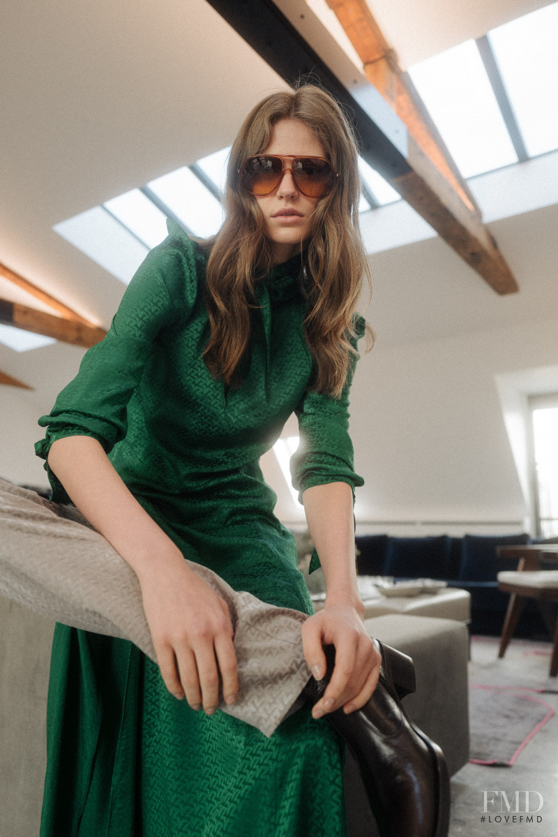 Natalia Bulycheva featured in  the Zadig & Voltaire lookbook for Spring/Summer 2021