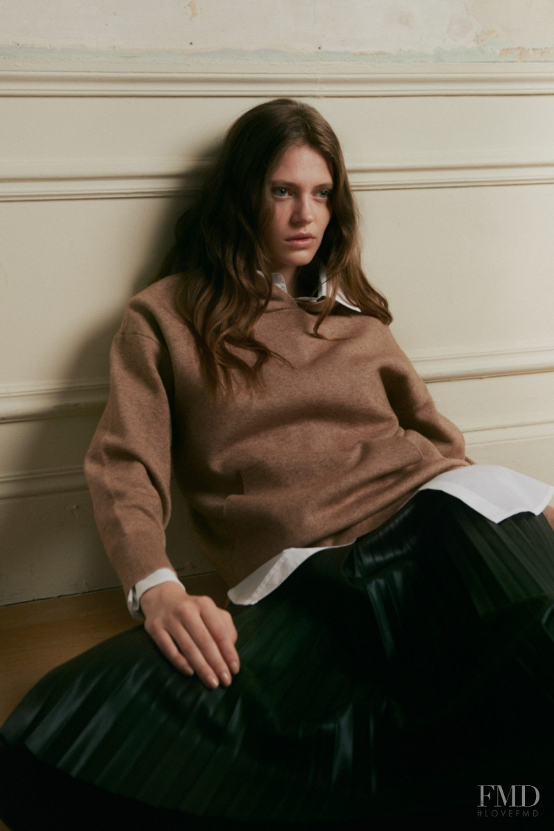 Natalia Bulycheva featured in  the Sfera lookbook for Autumn/Winter 2021