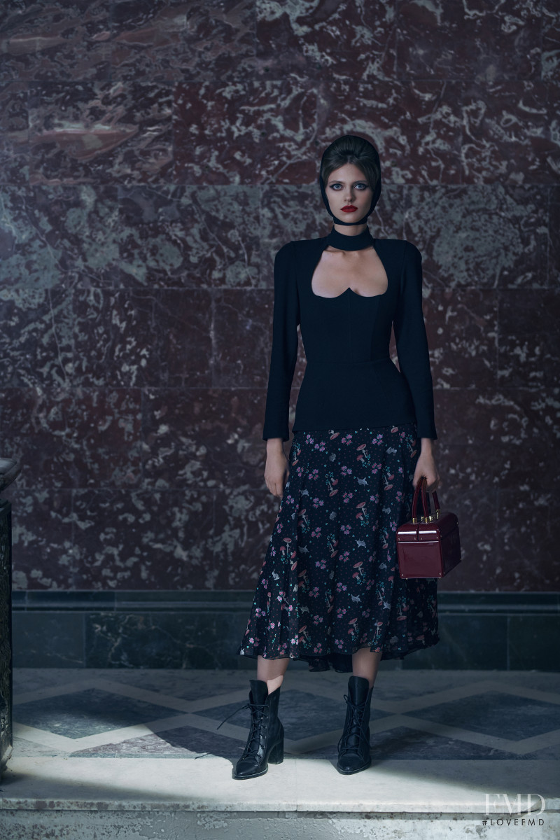 Natalia Bulycheva featured in  the Ulyana Sergeenko Demi-Couture lookbook for Autumn/Winter 2021