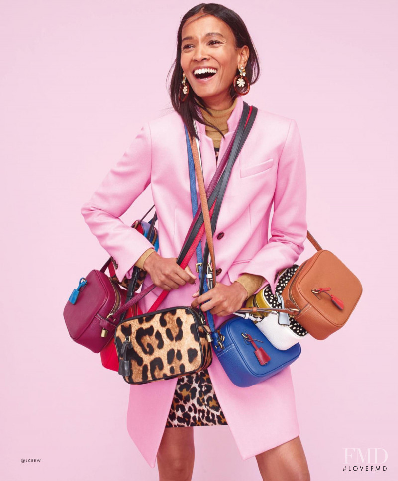 Liya Kebede featured in  the J.Crew advertisement for Fall 2016