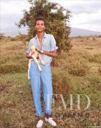 Liya Kebede featured in  the J.Crew advertisement for Summer 2013
