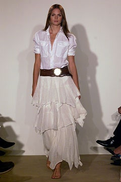 Ralph Lauren Collection fashion show for Spring/Summer 2002