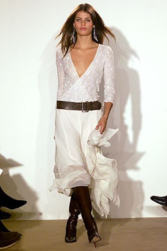 Ralph Lauren Collection fashion show for Spring/Summer 2002