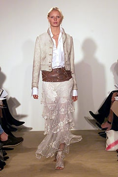 Ralph Lauren Collection fashion show for Spring/Summer 2002