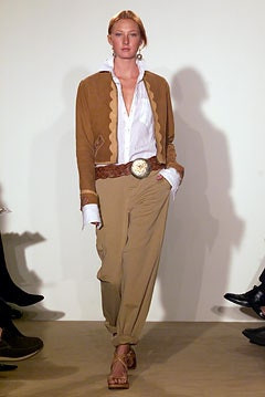 Ralph Lauren Collection fashion show for Spring/Summer 2002
