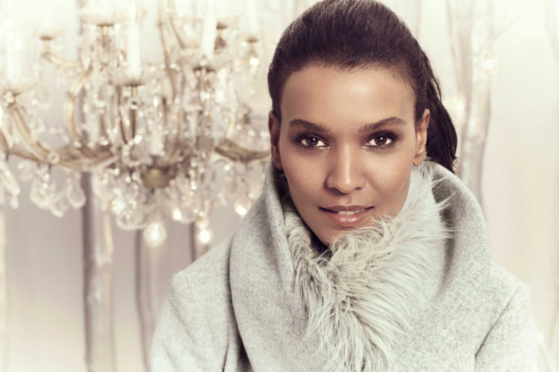 Liya Kebede featured in  the Ann Taylor lookbook for Winter 2011