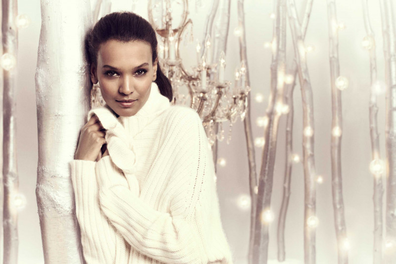 Liya Kebede featured in  the Ann Taylor lookbook for Winter 2011