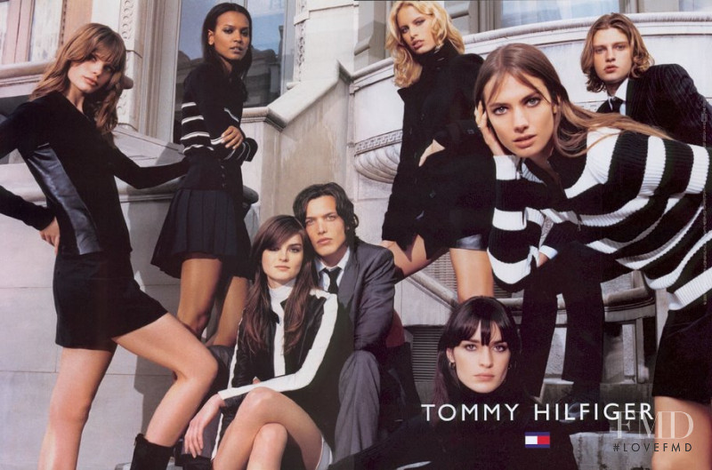 Liya Kebede featured in  the Tommy Hilfiger advertisement for Autumn/Winter 2008