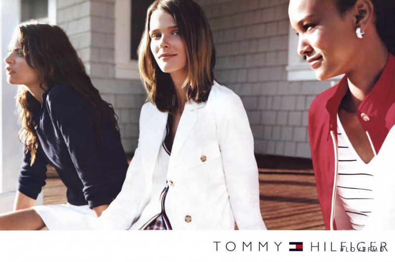 Liya Kebede featured in  the Tommy Hilfiger advertisement for Autumn/Winter 2008