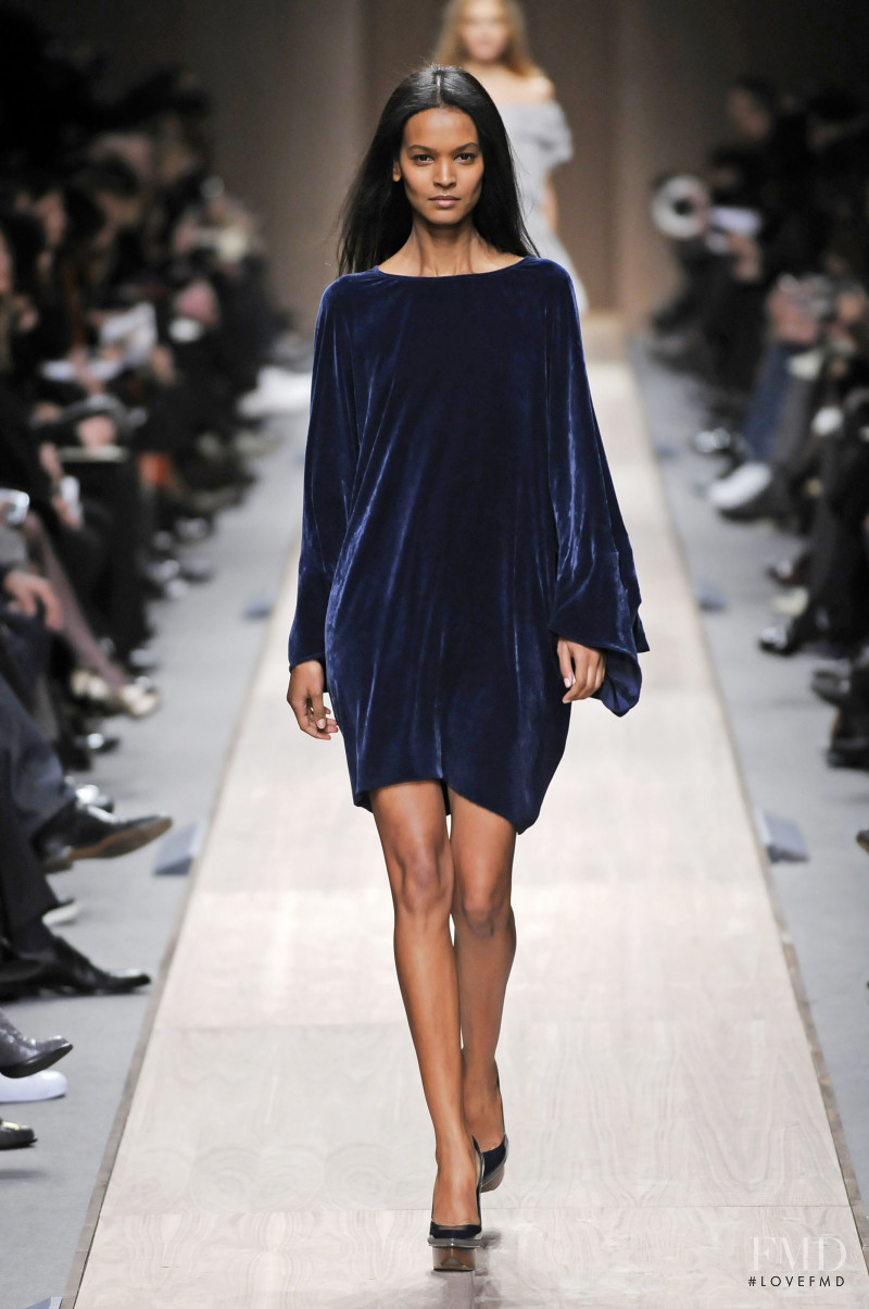 Liya Kebede featured in  the Stella McCartney fashion show for Autumn/Winter 2008
