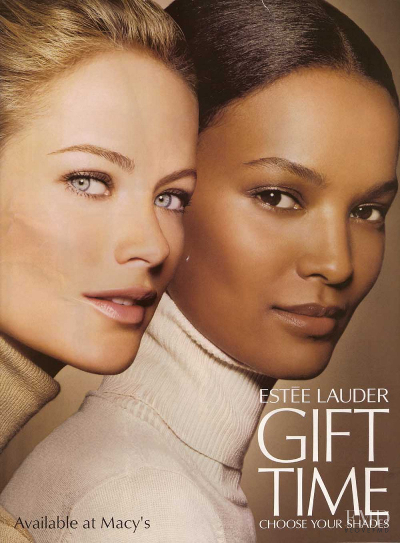 Carolyn Murphy featured in  the Estée Lauder Double Wear advertisement for Autumn/Winter 2006