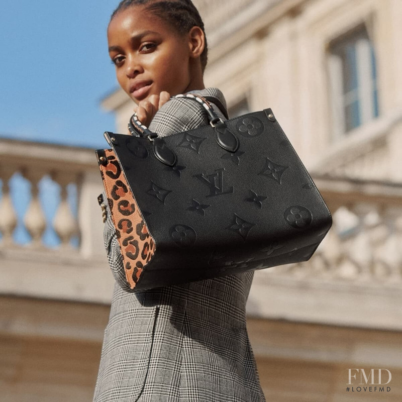 Blesnya Minher featured in  the Louis Vuitton Wild at Heart advertisement for Fall 2021