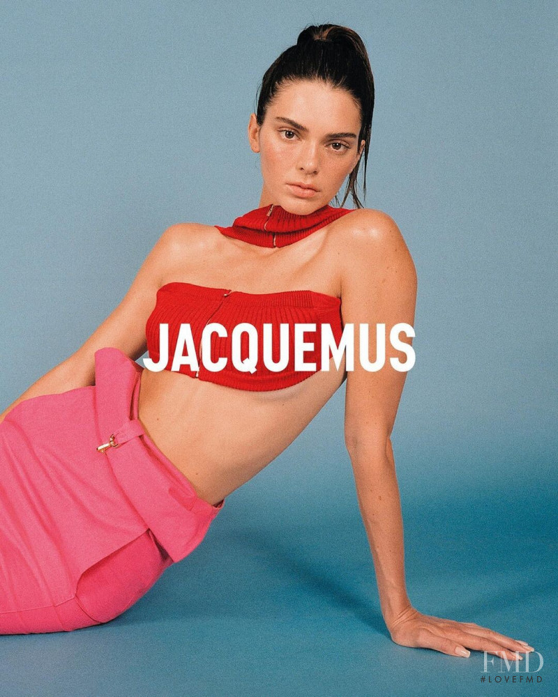Kendall Jenner featured in  the Jacquemus advertisement for Autumn/Winter 2021