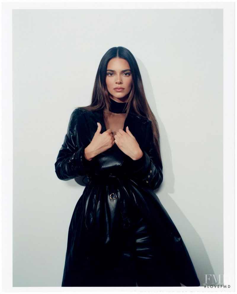Kendall Jenner featured in  the Burberry advertisement for Pre-Fall 2021