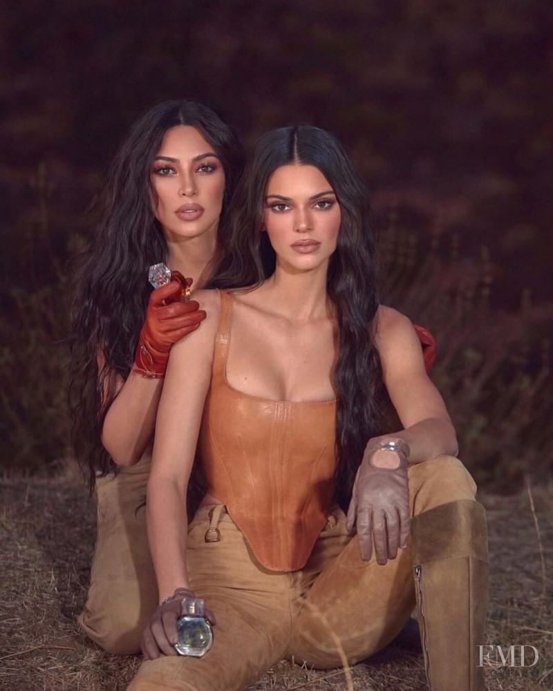 Kendall Jenner featured in  the KKW Fragrance advertisement for Spring/Summer 2021