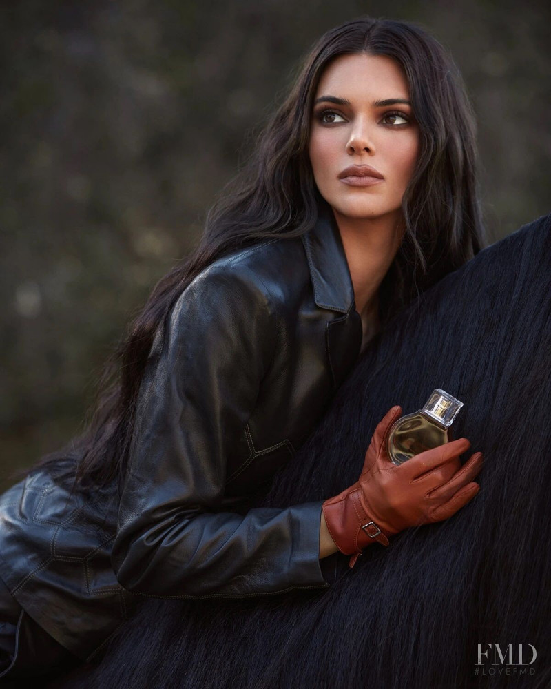 Kendall Jenner featured in  the KKW Fragrance advertisement for Spring/Summer 2021