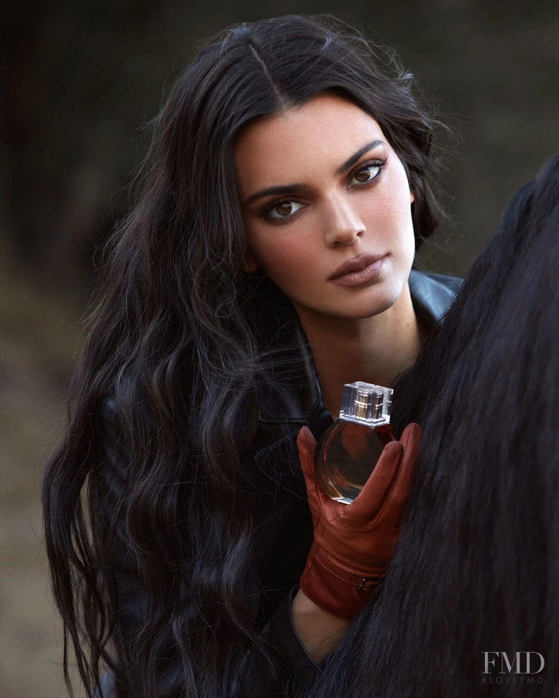 Kendall Jenner featured in  the KKW Fragrance advertisement for Spring/Summer 2021