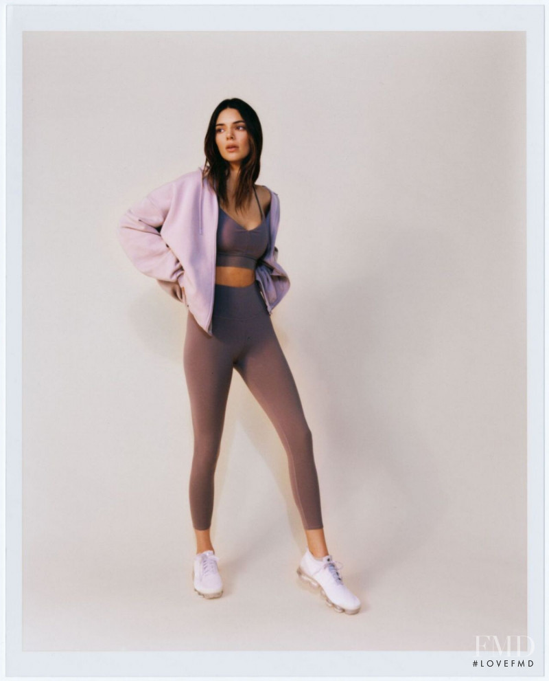 Kendall Jenner featured in  the Alo Yoga advertisement for Spring/Summer 2021