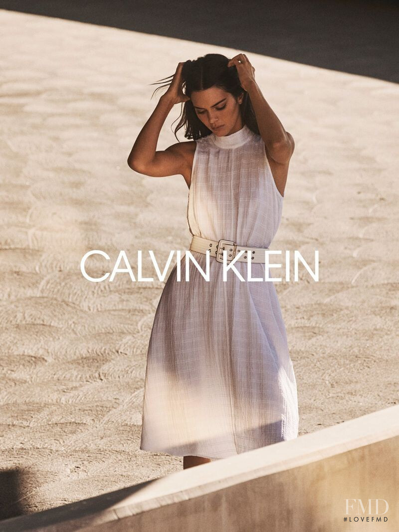 Kendall Jenner featured in  the Calvin Klein advertisement for Autumn/Winter 2020