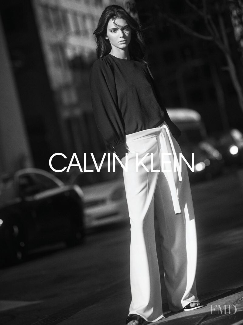 Kendall Jenner featured in  the Calvin Klein advertisement for Autumn/Winter 2020