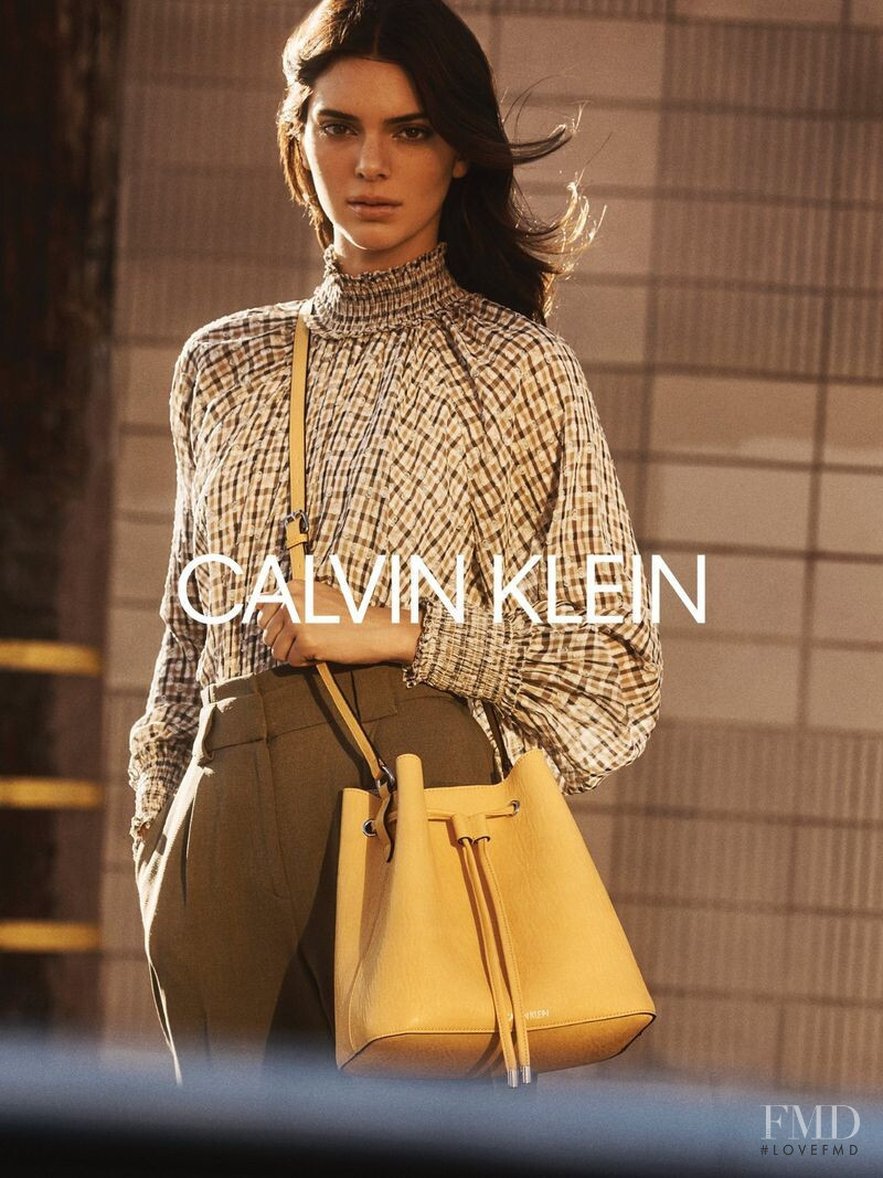 Kendall Jenner featured in  the Calvin Klein advertisement for Autumn/Winter 2020