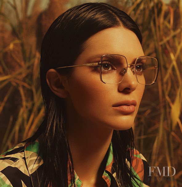 Kendall Jenner featured in  the Roberto Cavalli Eyewear advertisement for Spring/Summer 2019